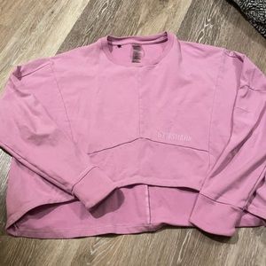 Hun shark sweatshirt crop top